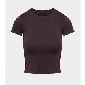 Aritzia colour noble smooth seamless willow t shirt